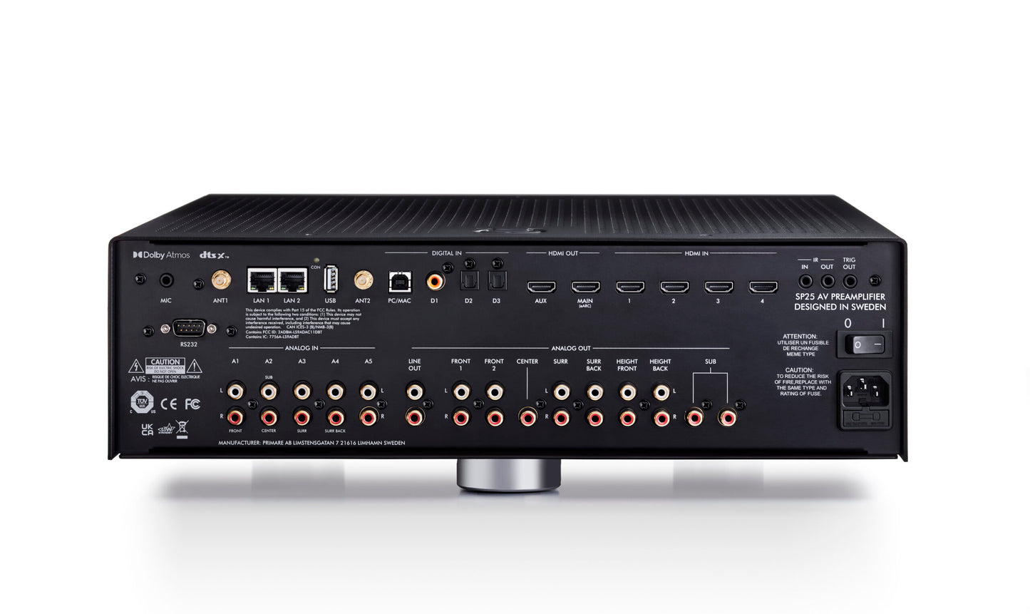 Primare SP25 Prisma Home Cinema Preamplifier