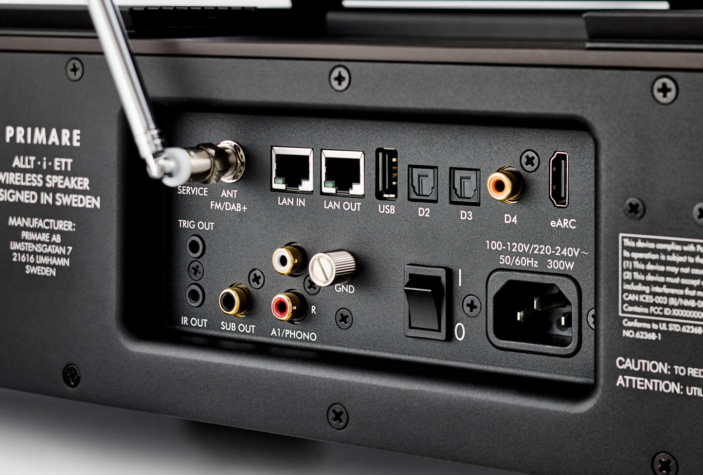 Primare Allt-i-Ett All-in-One Music System