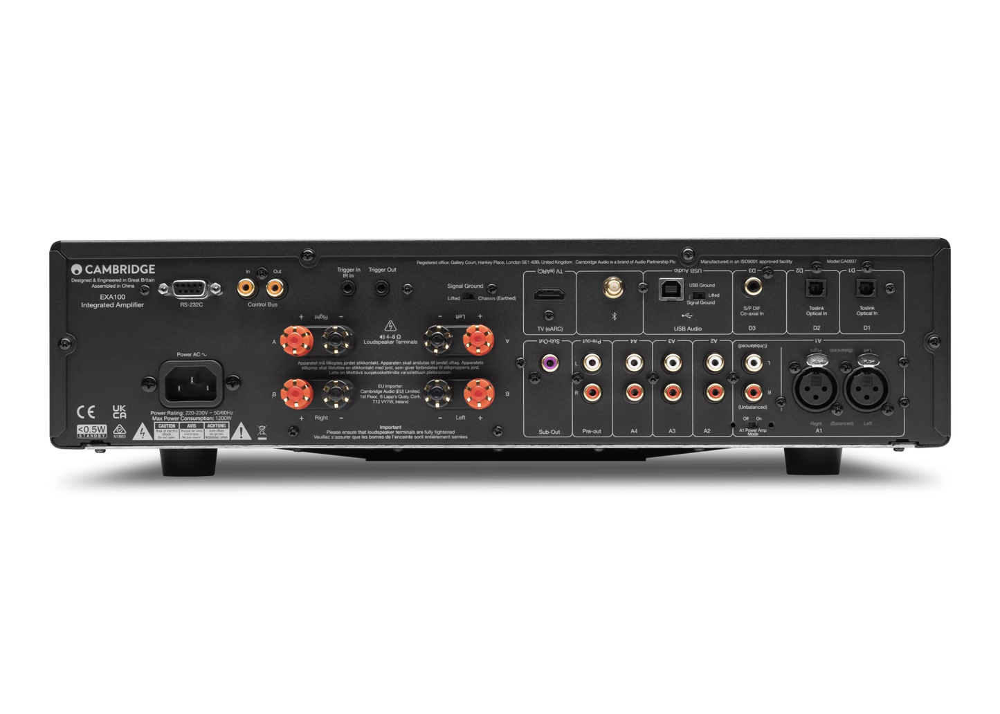 Cambridge Audio EXA100 Integrated Amplifier