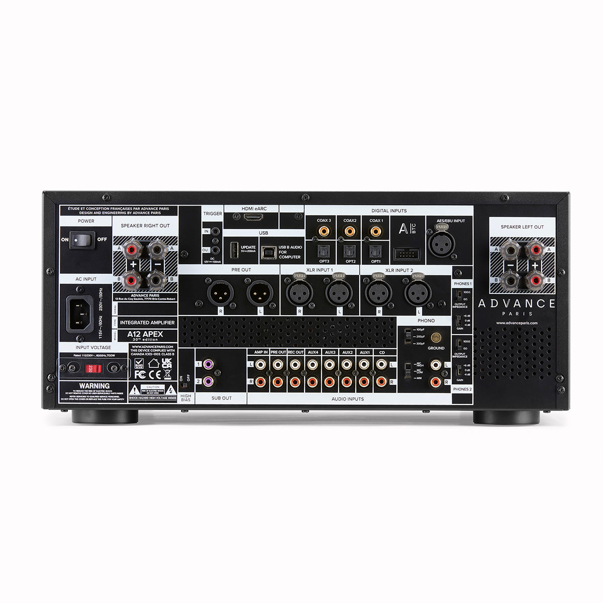 Advance Paris A12 APEX Integrated Amplifier