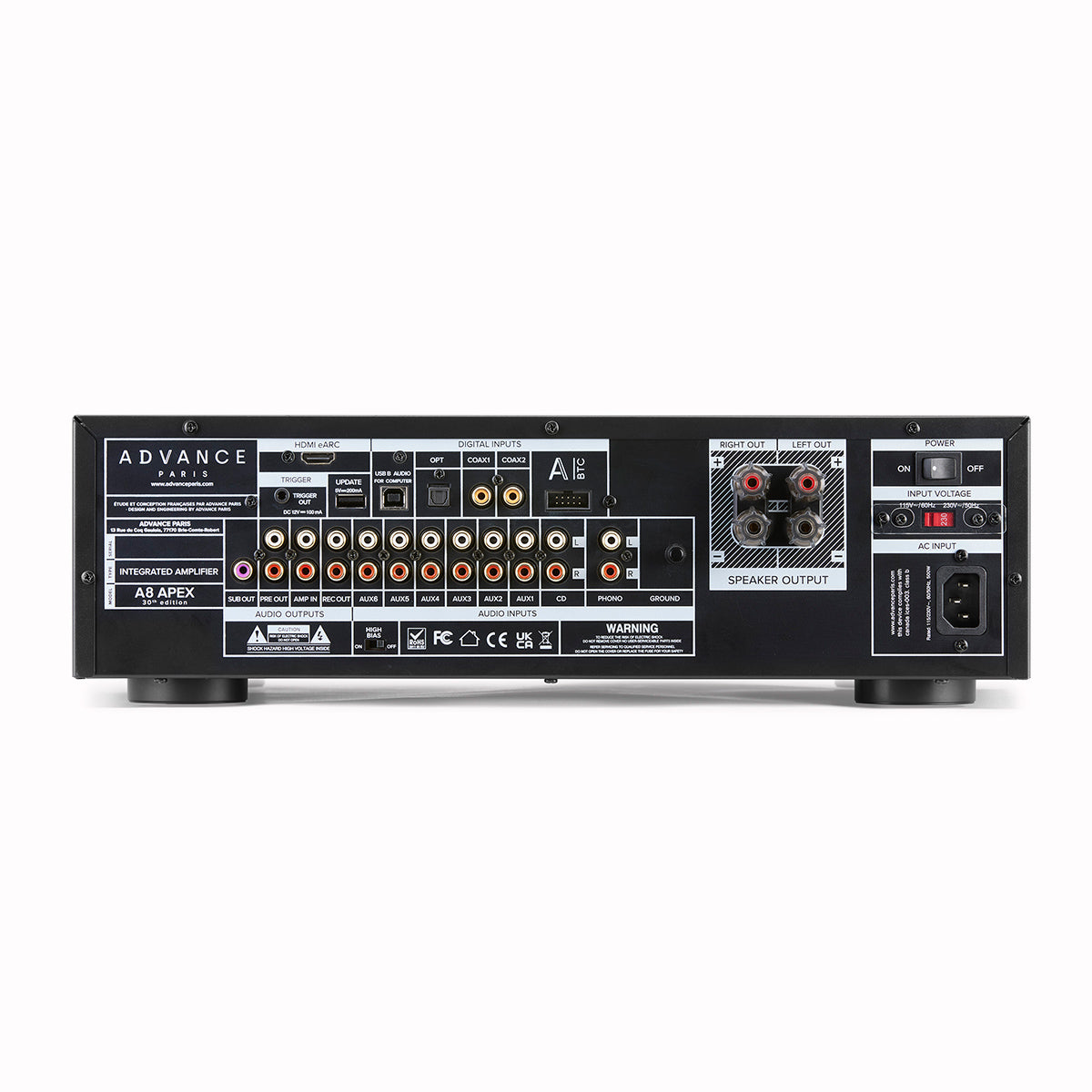 Advance Paris A8 APEX Integrated Amplifier