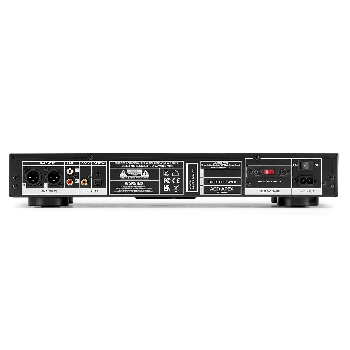 Advance Paris ACD APEX CD Player