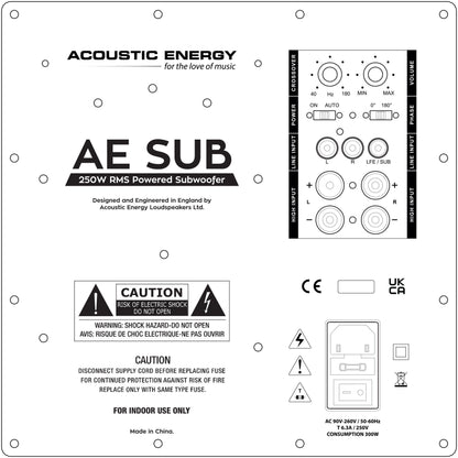 Acoustic Energy AE Sub Active Subwoofer