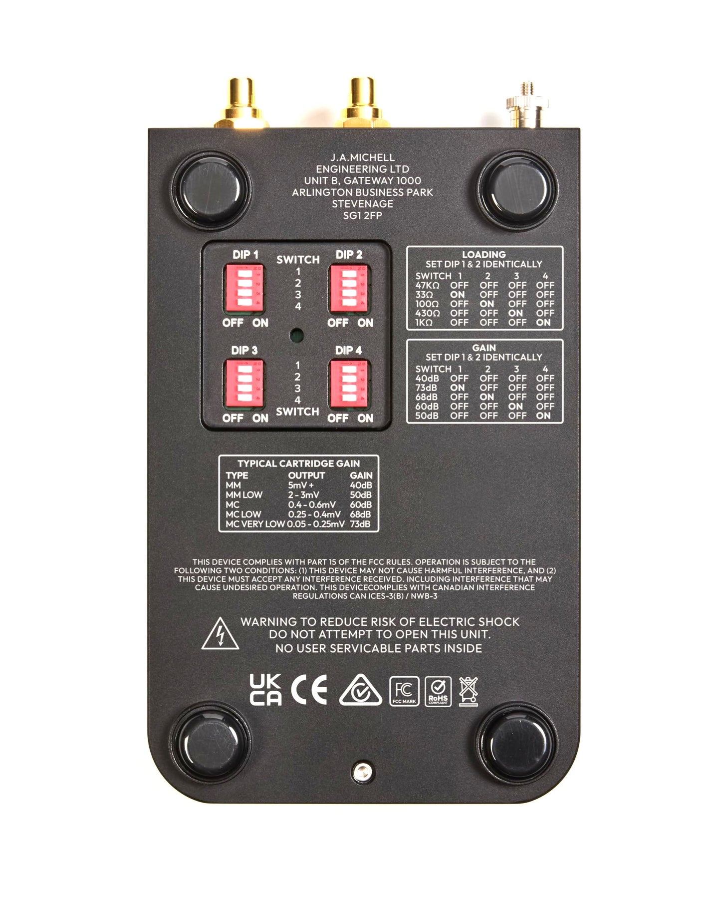 Michell Apollo Phono Stage with Muse Power Supply