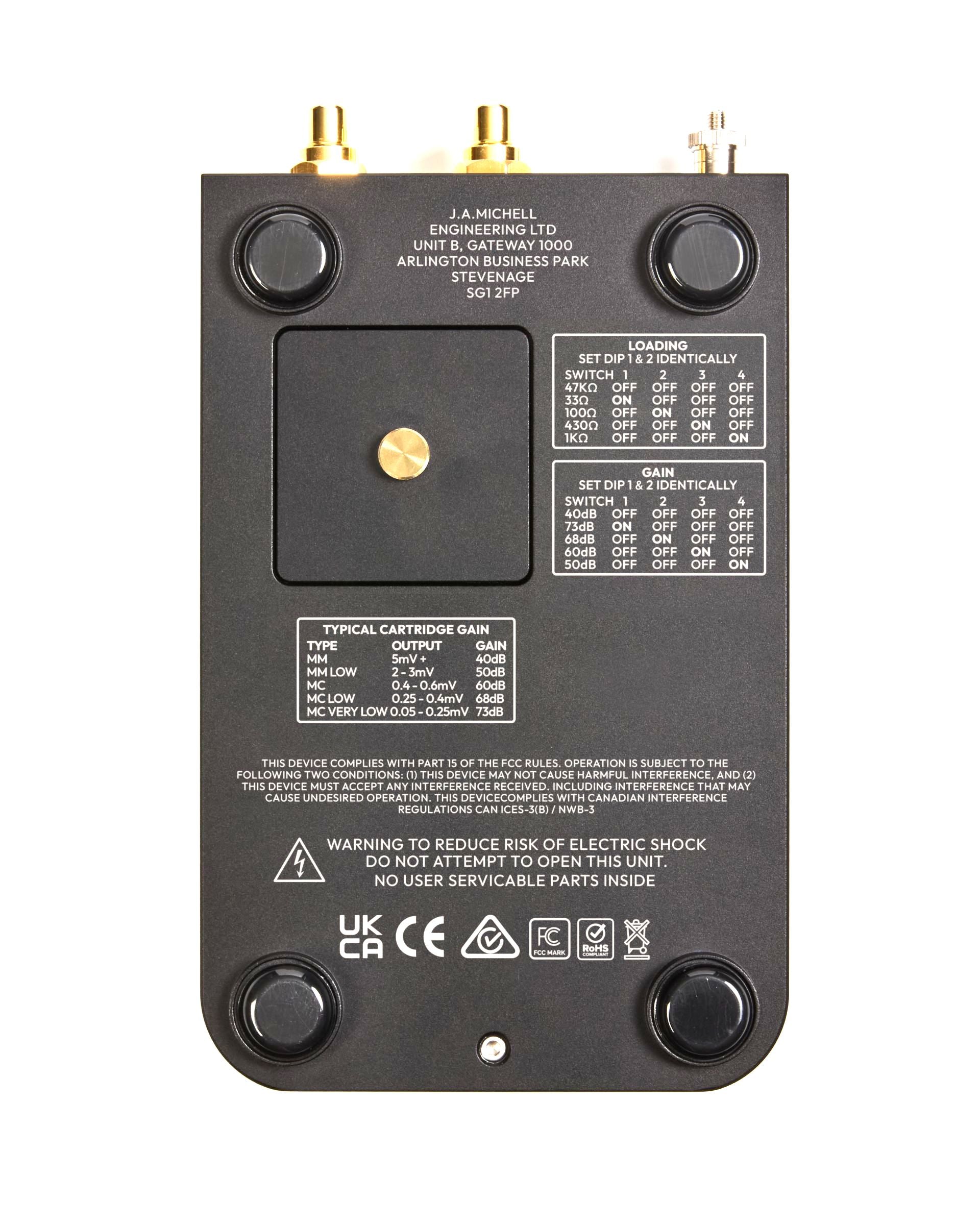 Michell Apollo Phono Stage with Muse Power Supply