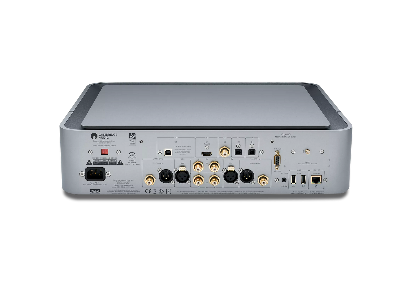 Cambridge Audio Edge NQ Preamplifier with Network Player