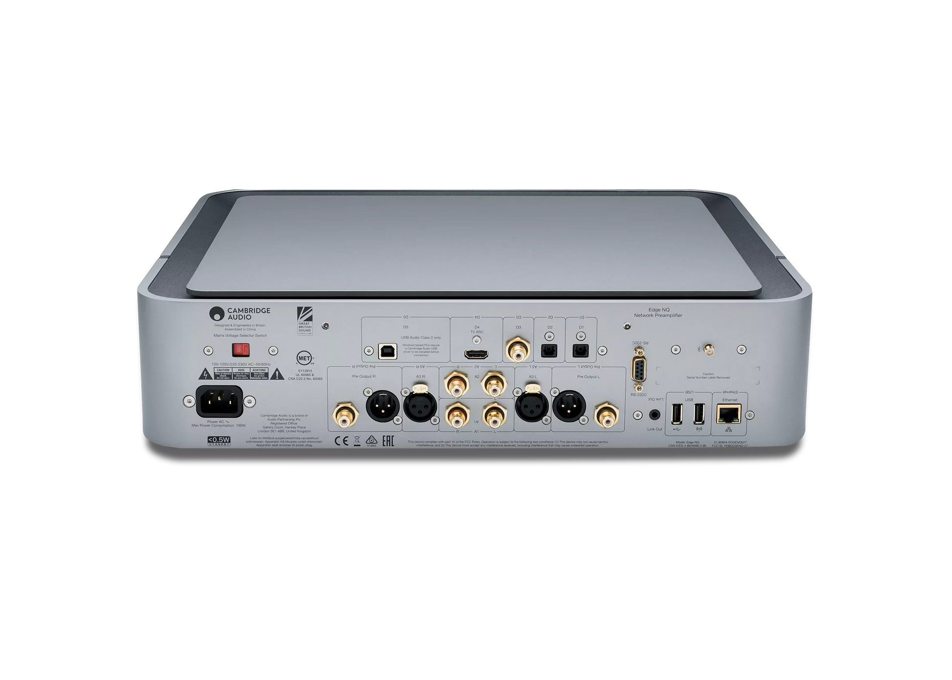 Cambridge Audio Edge NQ Preamplifier with Network Player