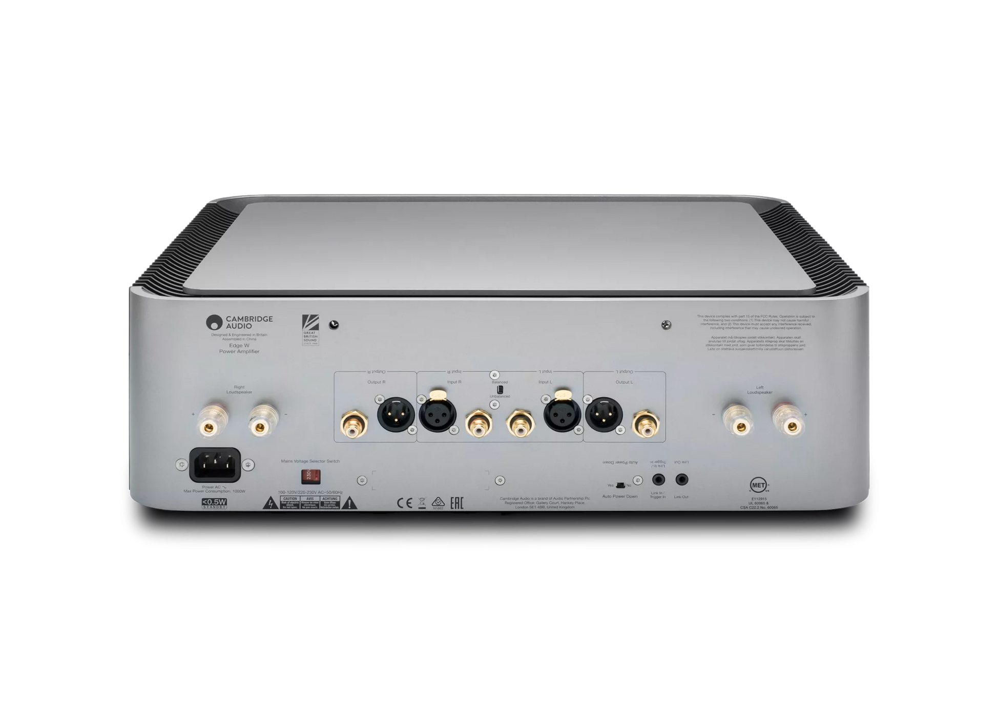 Cambridge Audio Edge W Power Amplifier
