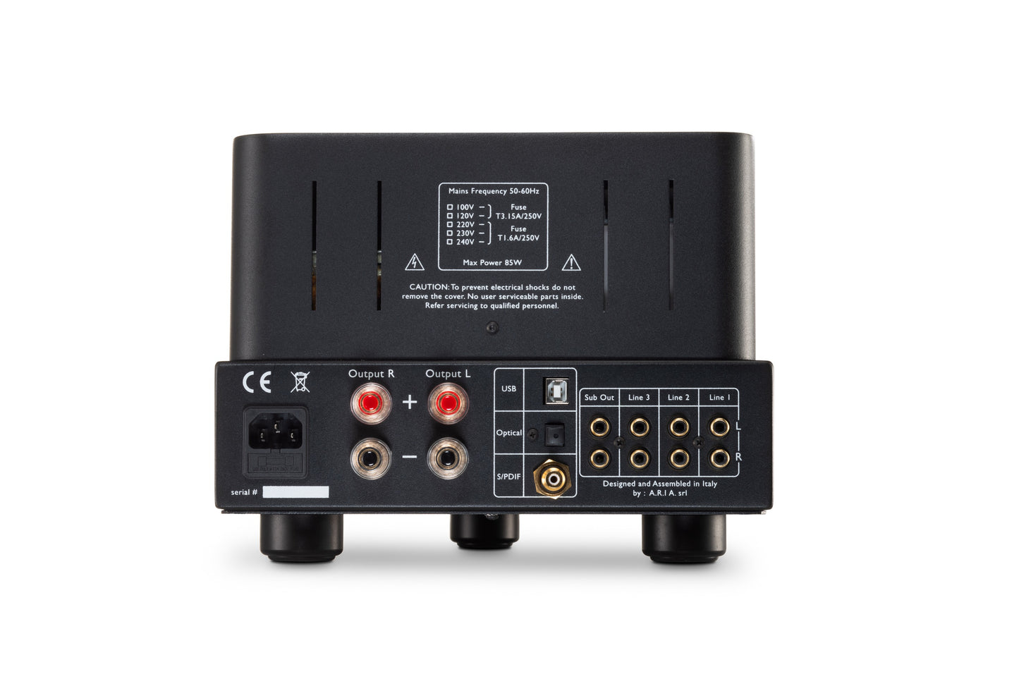 Unison Research Simply Italy Black Edition Integrated Amplifier