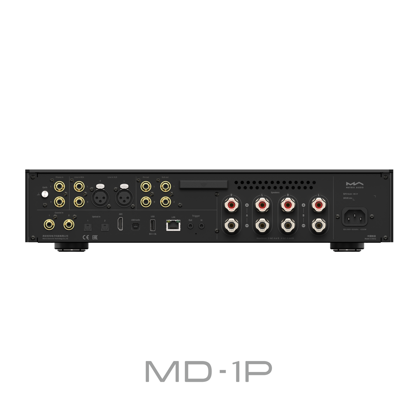 Matrix Audio MD-1P Streaming Integrated Amplifier