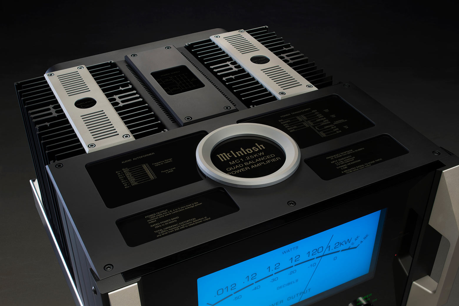 McIntosh MC1.25KW Quad Balanced Power Amplifier