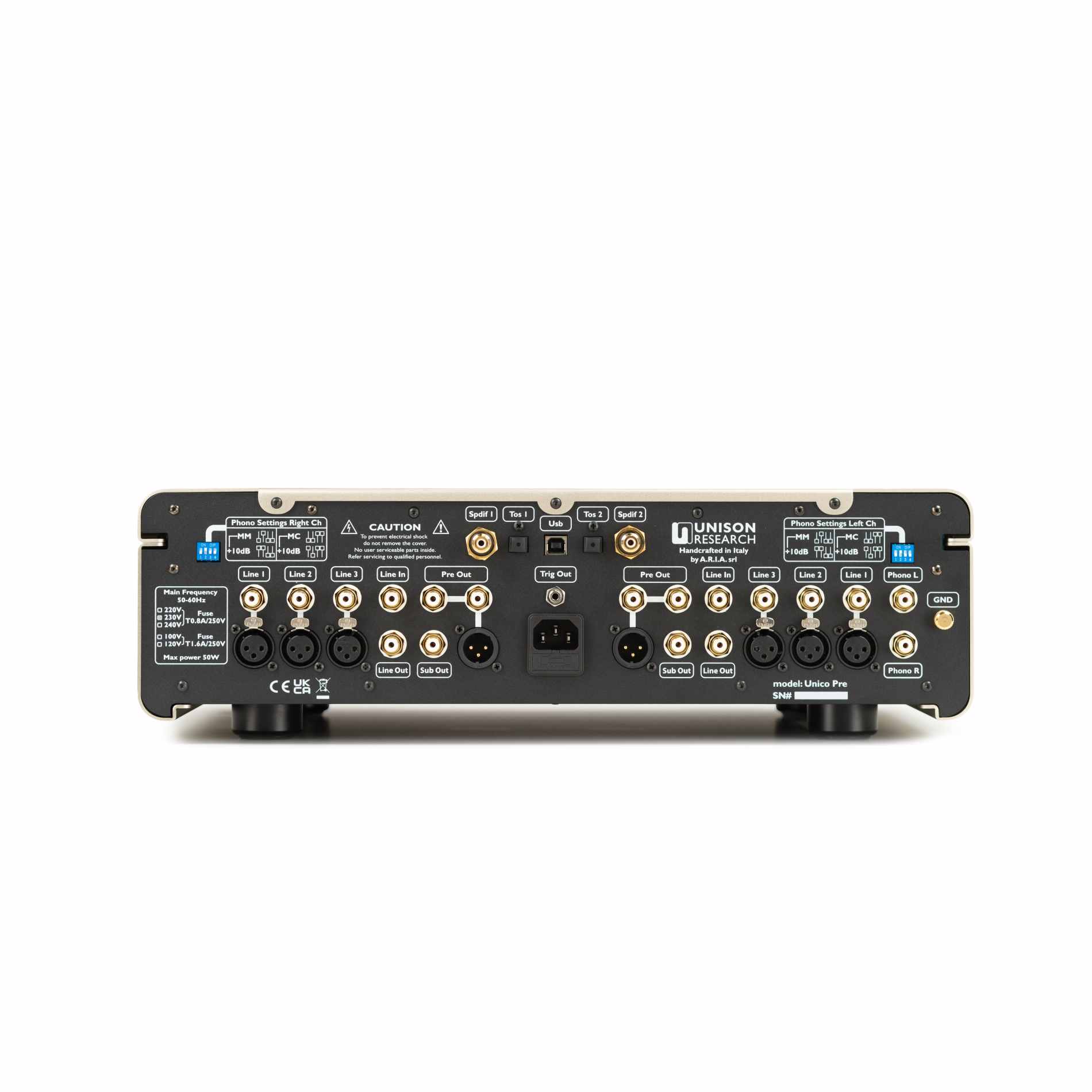 Unison Research Unico Pre v2 Preamplifier