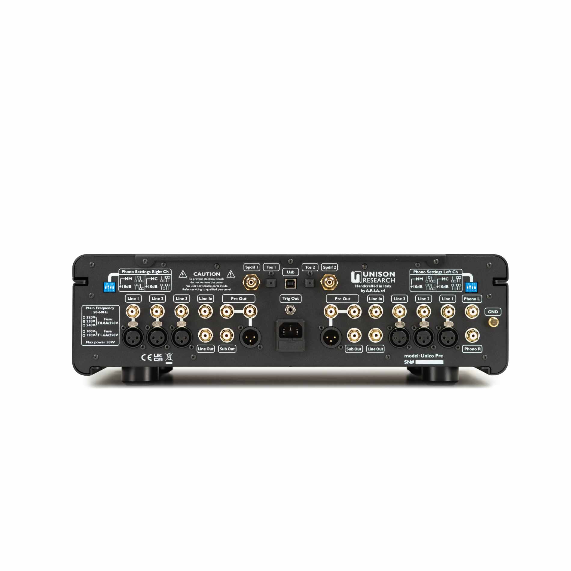 Unison Research Unico Pre v2 Preamplifier